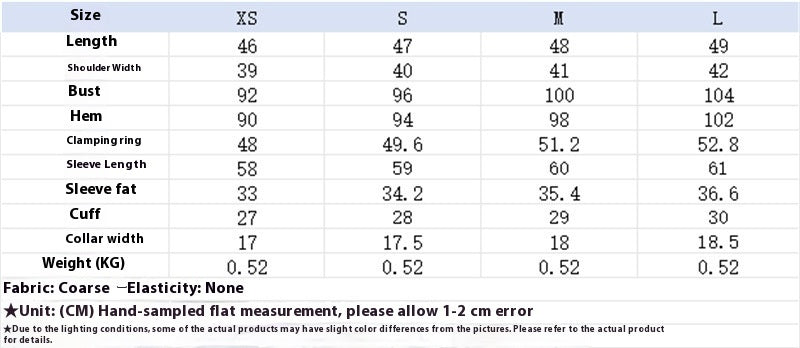 Giacca classica, XS,S,M,L
