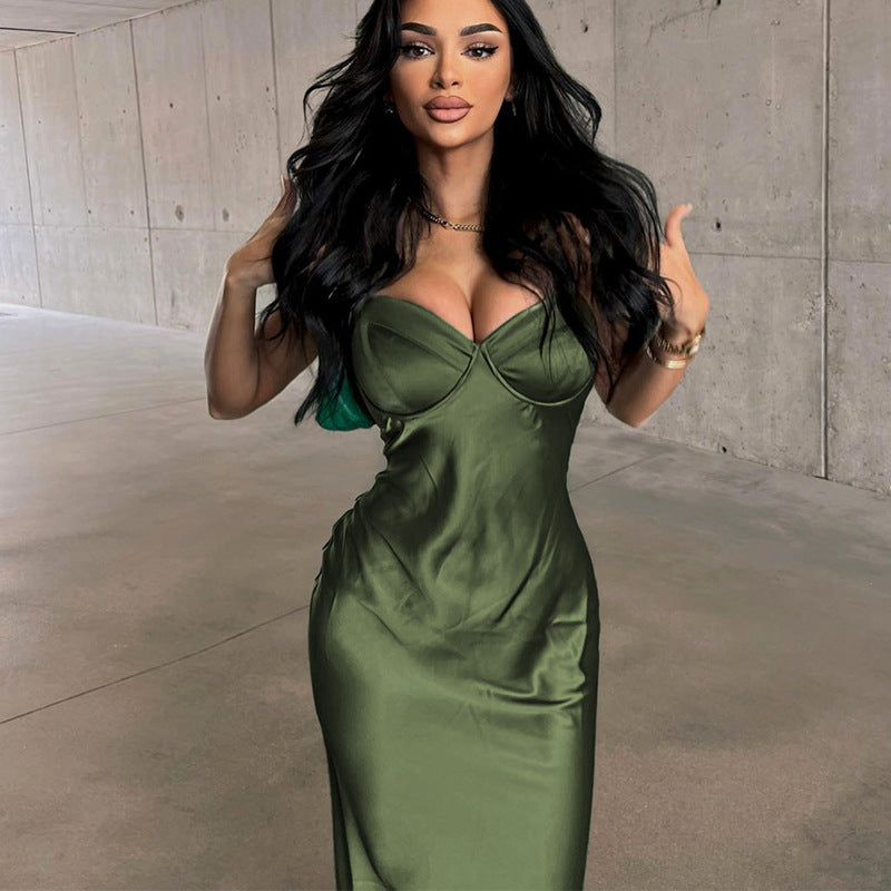 Satin Dress