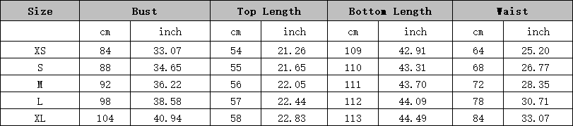 Completo due pezzi XS,S,M,L,XL