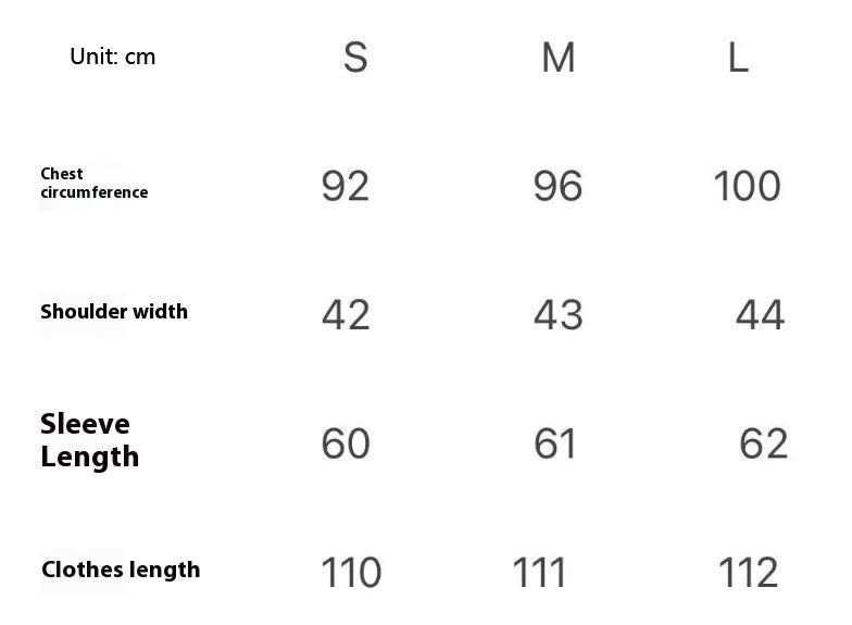 Giacca lunga elegante S,M,L