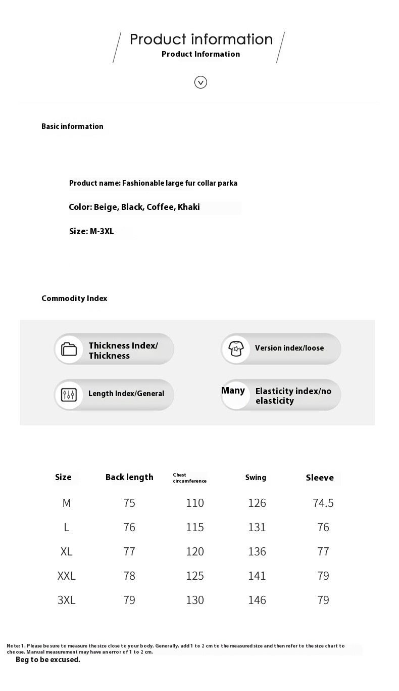 Parka di media lunghezza disponibile in varie colorazioni M,L,XL,2XL,3XL