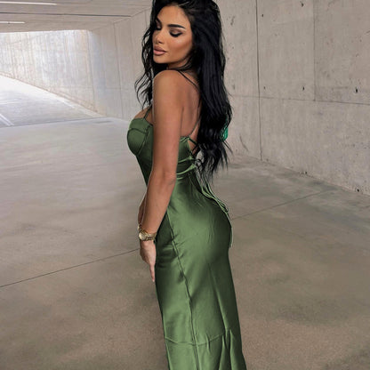 Satin Dress