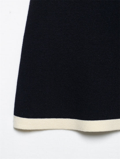 Completo classico, comodi, cappotto in maglia , minigonna lavorata a maglia, XS,S,M,L