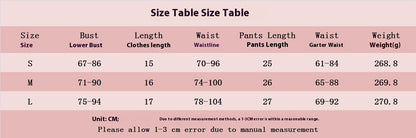 Lingerie disponibile in varie colorazioni S,M,L