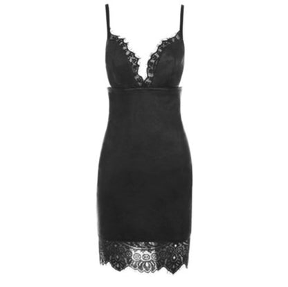 Abito sexy in pelle