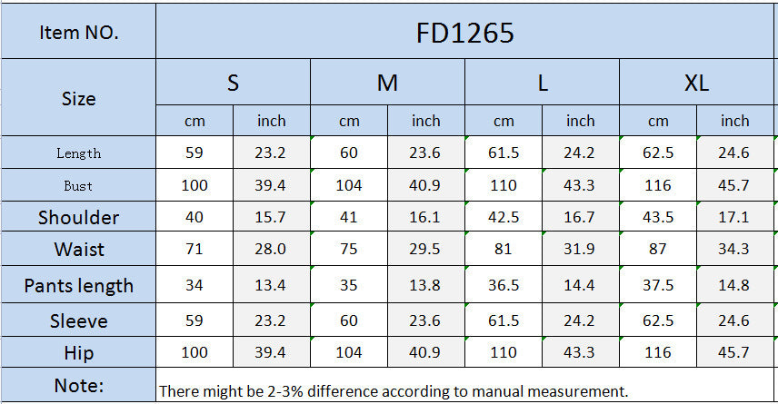 Completo due pezzi disponibile in varie colorazioni S,M,L,XL