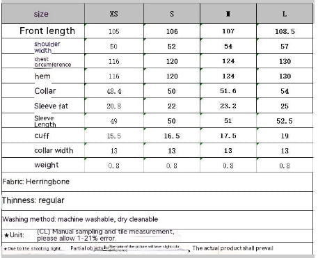 Cappotto lungo disponibile in varie colorazioni XS,S,M,L