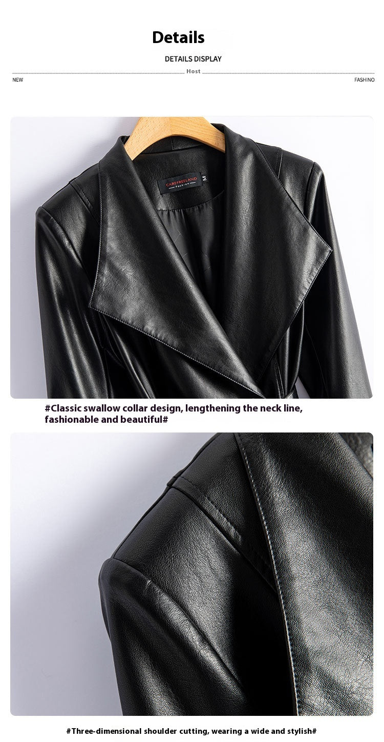 Giacca a vento in pelle, vestibilità slim, snellente disponibile in varie colorazioni M,L,XL,2XL,3XL,4XL,5XL