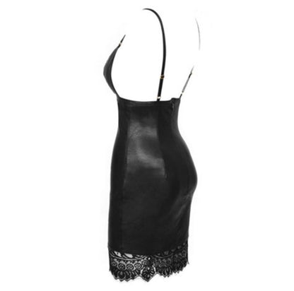 Abito sexy in pelle