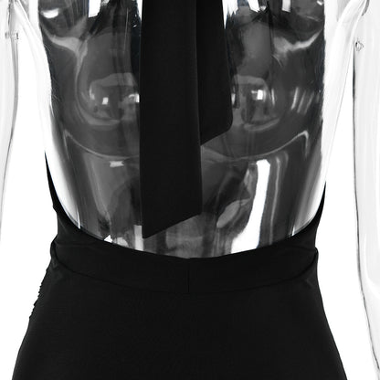 Abito lungo con spacco e schiena scoperta disponibile in varie colorazioni S,M,L