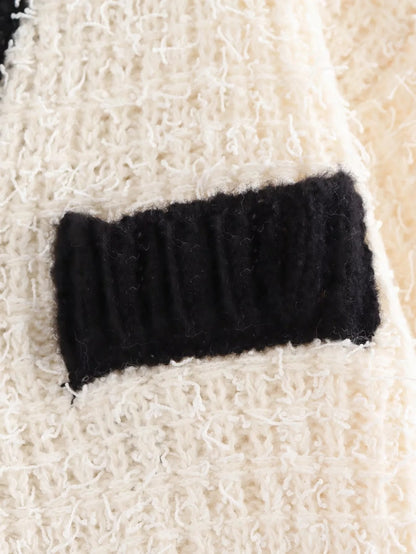 Completo  Classico, comodo, gonna in maglia e Cardigan,S,M,L