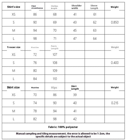 Completo tre pezzi XS,M,L