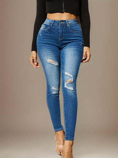 Jeans skinny  a vita alta S,M,L,XL,2XL