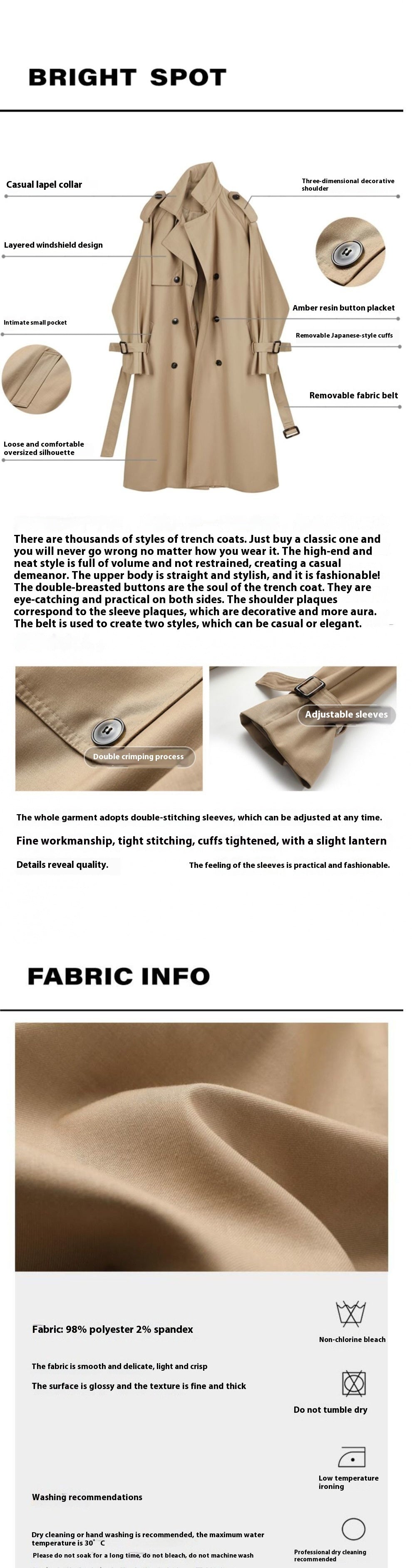 Giacca lunga S,M,L,XL,2XL