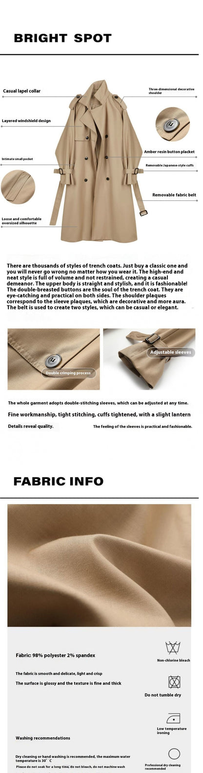 Giacca lunga S,M,L,XL,2XL