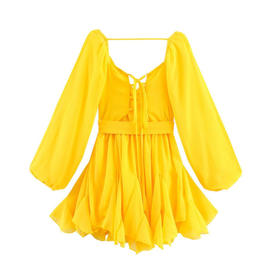 Sexy Dress con gonna sfasata