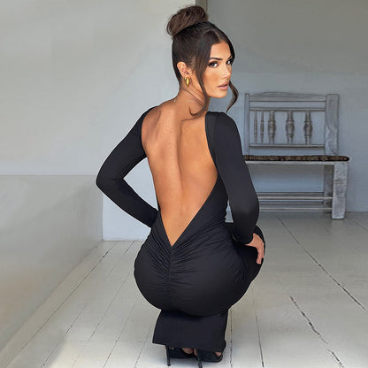Sexy Dress con schiena scoperta