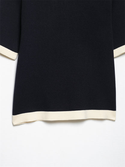 Completo classico, comodi, cappotto in maglia , minigonna lavorata a maglia, XS,S,M,L