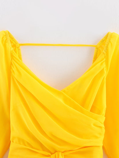 Sexy Dress con gonna sfasata