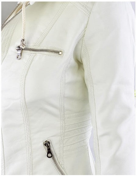 Giacca in pelle corta adatta per ogni stile disponibile in varie colorazioni S,M,L,XL,2XL,3XL,4XL,5XL,6XL,7XL