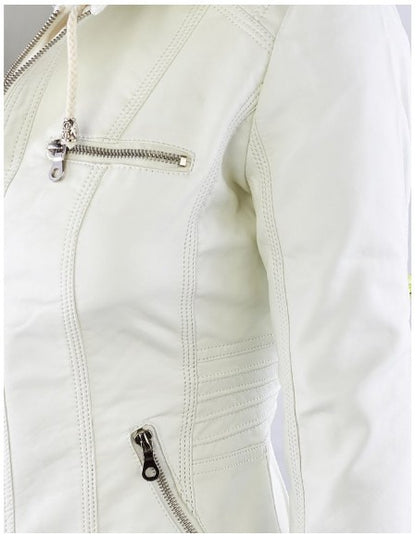 Giacca in pelle corta adatta per ogni stile disponibile in varie colorazioni S,M,L,XL,2XL,3XL,4XL,5XL,6XL,7XL