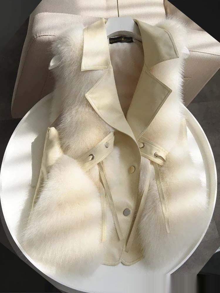 Gilet di pelliccia  disponibile in varie colorazioni S,M,L,XL