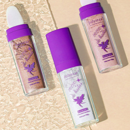 Illuminante in polvere per corpo e capelli