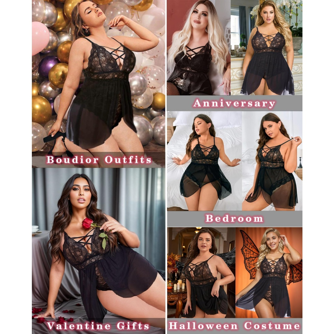 Babydoll S,M,L,XL,2XL,3XL,4XL,5XL