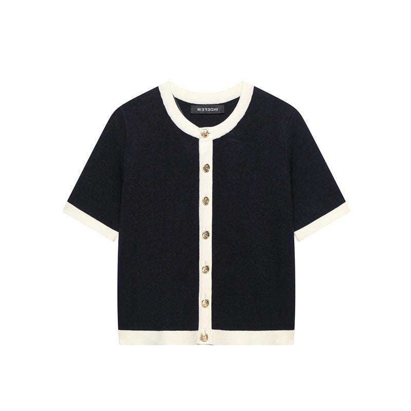 Completo classico, comodi, cappotto in maglia , minigonna lavorata a maglia, XS,S,M,L