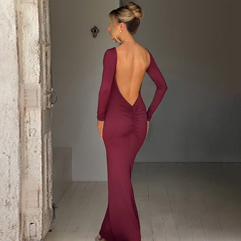 Sexy Dress con schiena scoperta