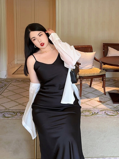 Satin Dress