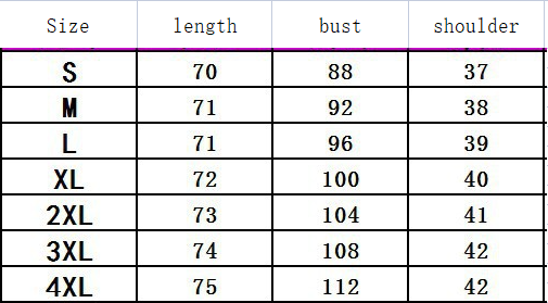 Pelliccia S,M,L,XL,2XL,3XL