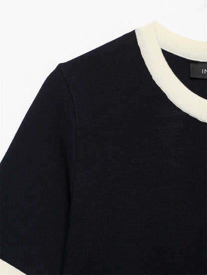 Completo classico, comodi, cappotto in maglia , minigonna lavorata a maglia, XS,S,M,L