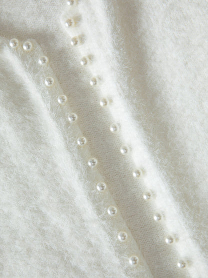 Cardigan elegante in maglia con scollo a V,               S,M,L,XL