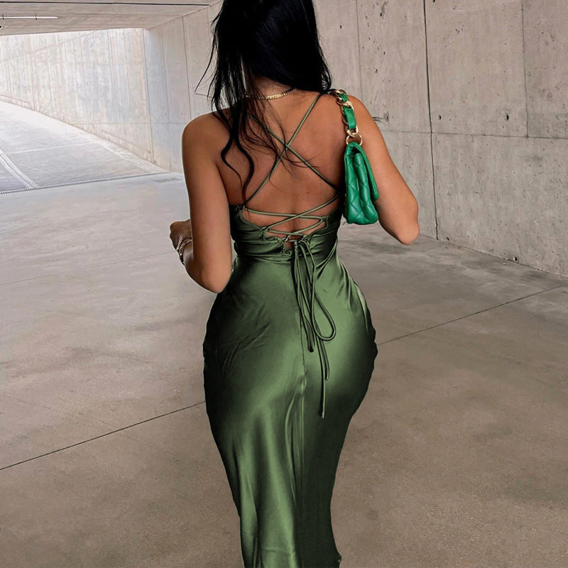 Satin Dress