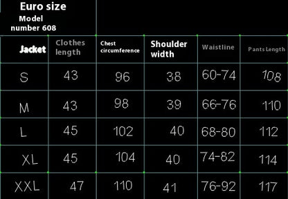 Completo due pezzi disponibile in varie colorazioni S,M,L,XL,2XL