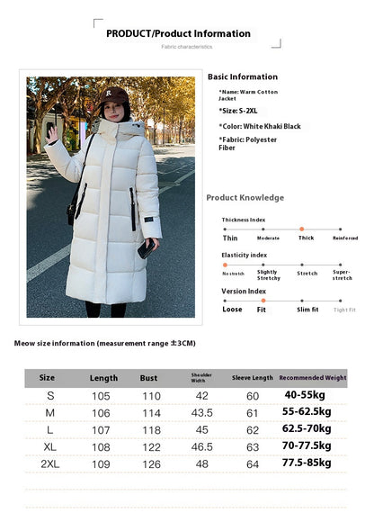 Giacca imbottita in cotone coreano S,M,L,XL,2XL