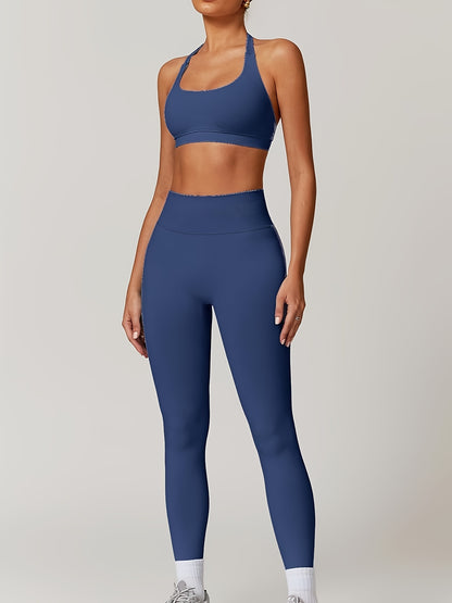 Set 2 pezzi, Il tessuto tecnico regola automaticamente i pori di ventilazione in base alla temperatura corporea, sviluppato in collaborazione con medici sportivi, assorbimento degli urti del reggiseno