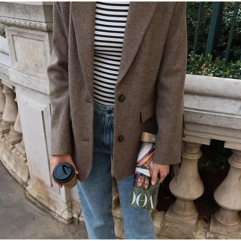 Giacca corta con frange  S,M,L