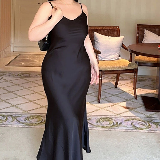 Satin Dress
