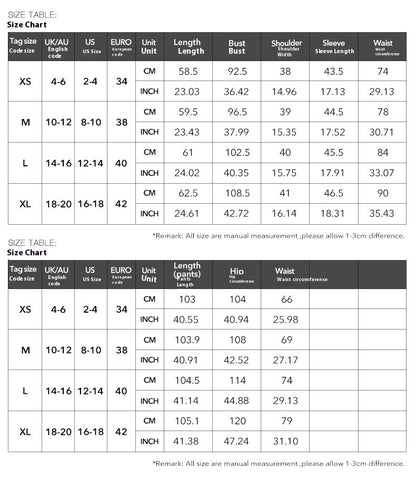 Elegante completo due pezzi con camicia a maniche lunghe e pantaloni S,M,L,XL