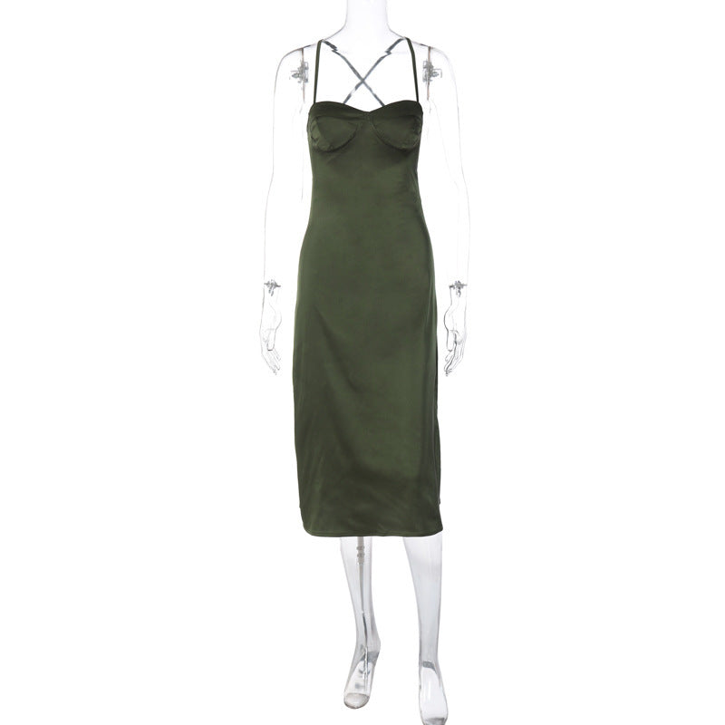 Satin Dress