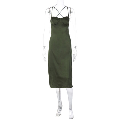 Satin Dress