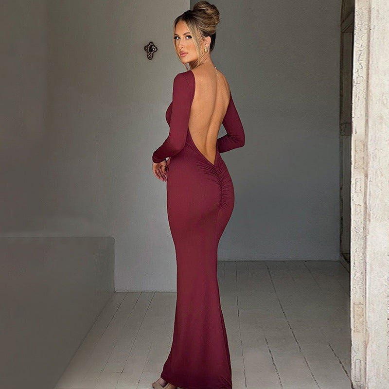 Sexy Dress con schiena scoperta