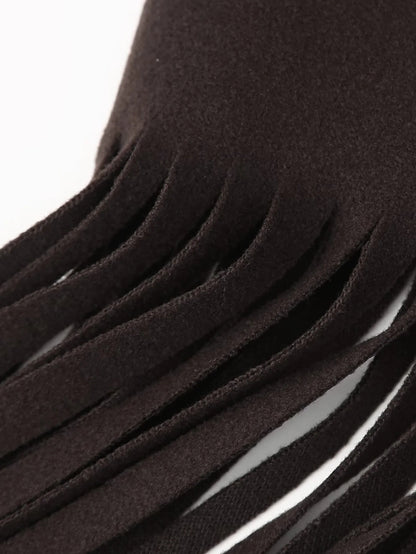 Cappotto di lana con nappe disponibile in varie colorazioni S,M,L