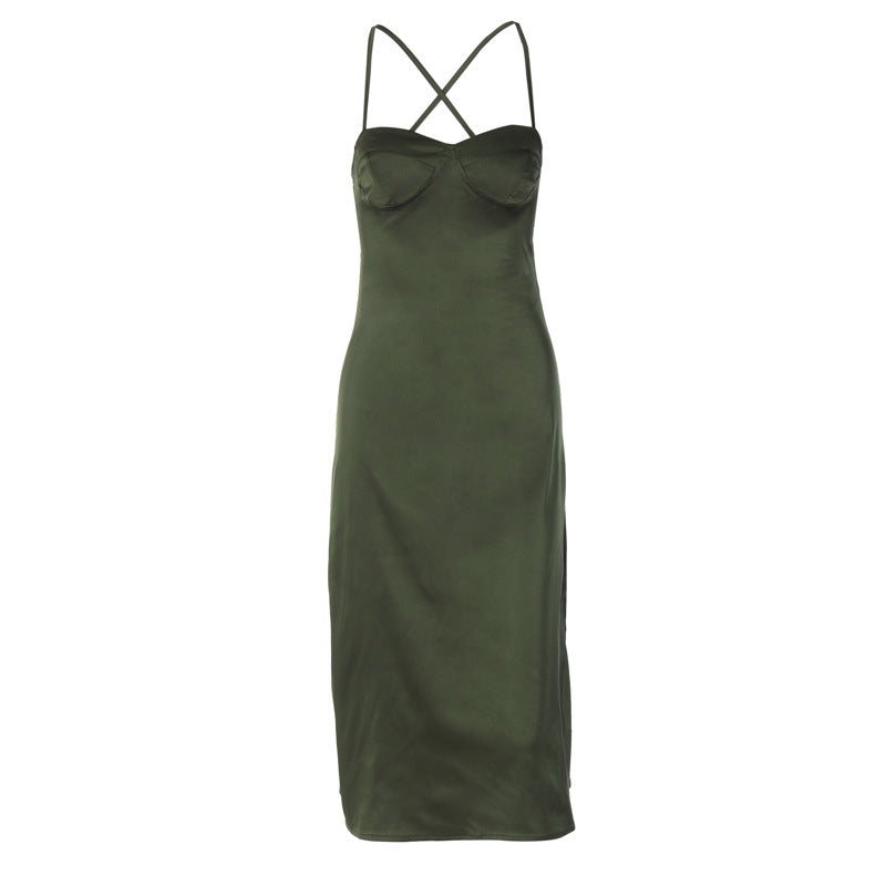 Satin Dress