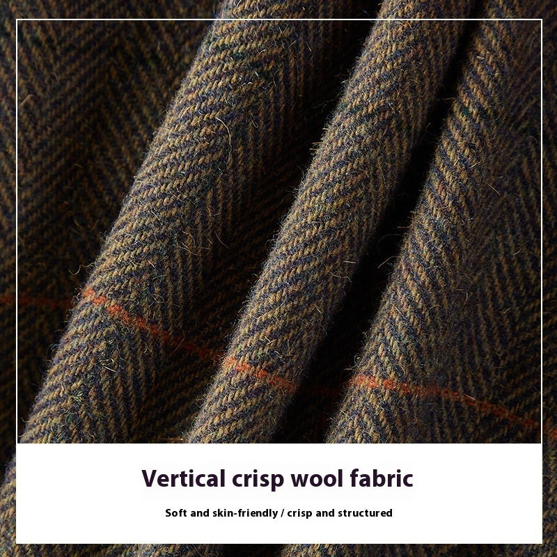 Blazer raffinato con colletto in pelle S,M,L,XL,2XL,3XL,4XL