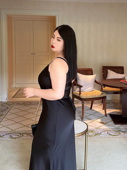 Satin Dress