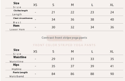 Tuta sportiva da yoga, due pezzi, disponibile in varie colorazioni S,M,L,XL