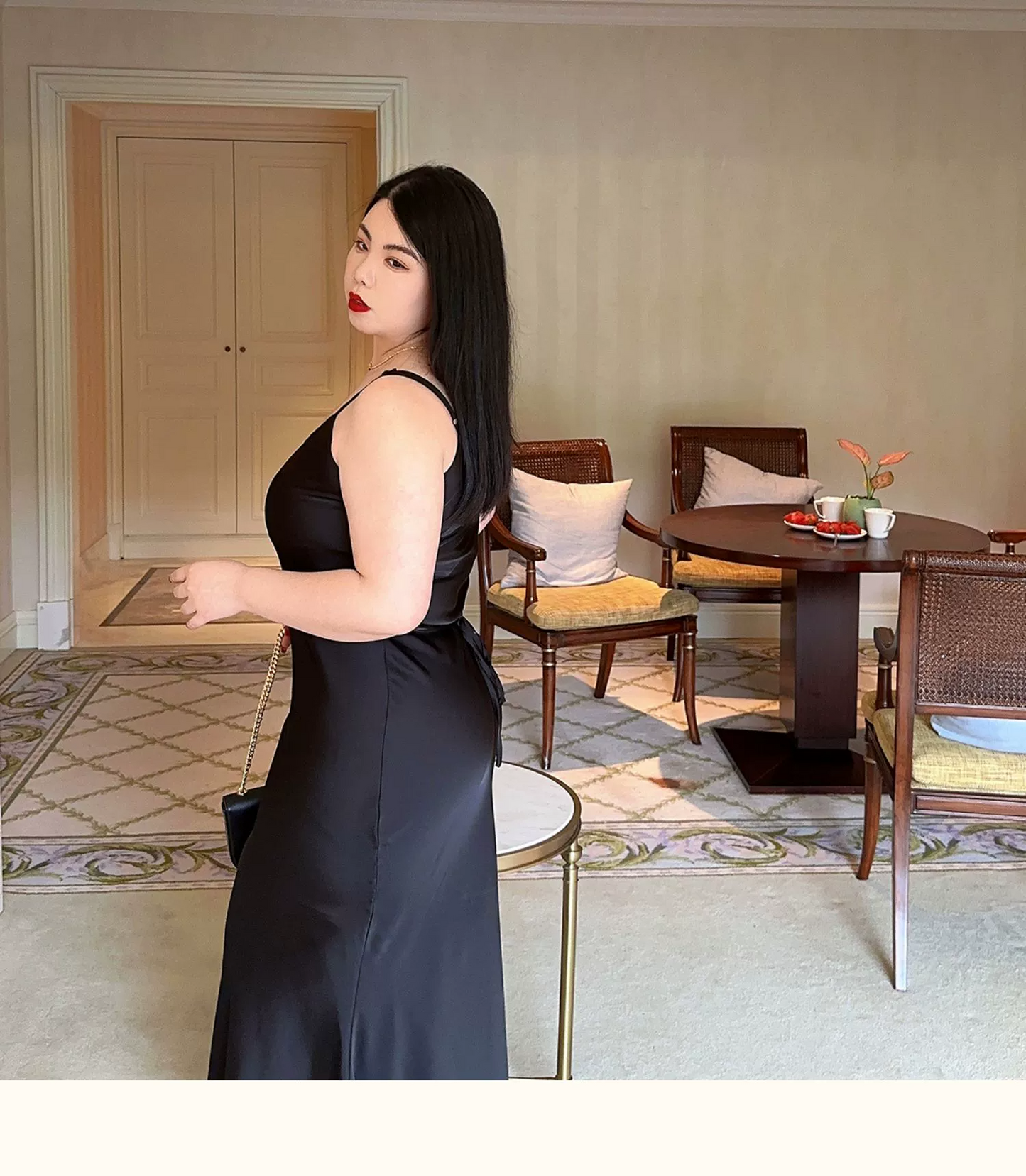 Satin Dress XL, 2XL, 3XL, 4XL